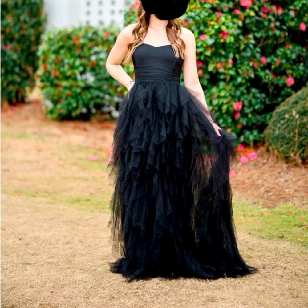 Symphony brand tulle maxi dress